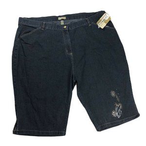 New FINE JEANS Size 34 Super Plus Stretch Bling